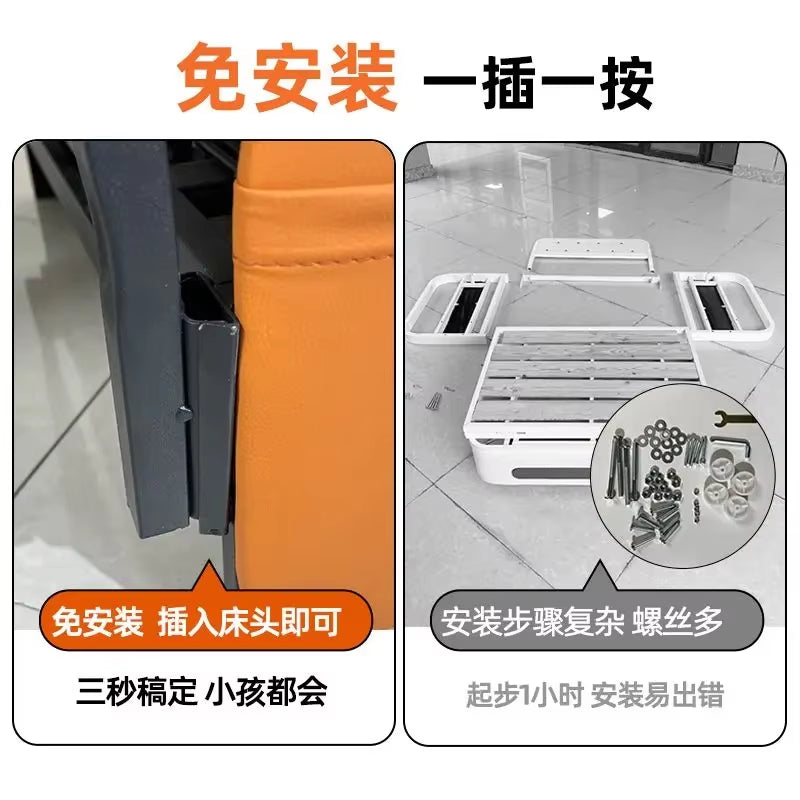 Single Sofa Bed Folding Dual-Purpose Small Apartment Rental Apartment Simple Sofa Lazy People Can Lie and Sleep Cat Grab Cloth