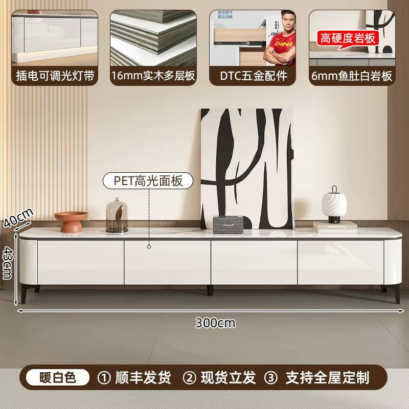 Floating Tv Cabinet Entertainment Center Fireplace Stand Living Room Farmhouse Tables Rooms Movable Organizador Furniture Unit