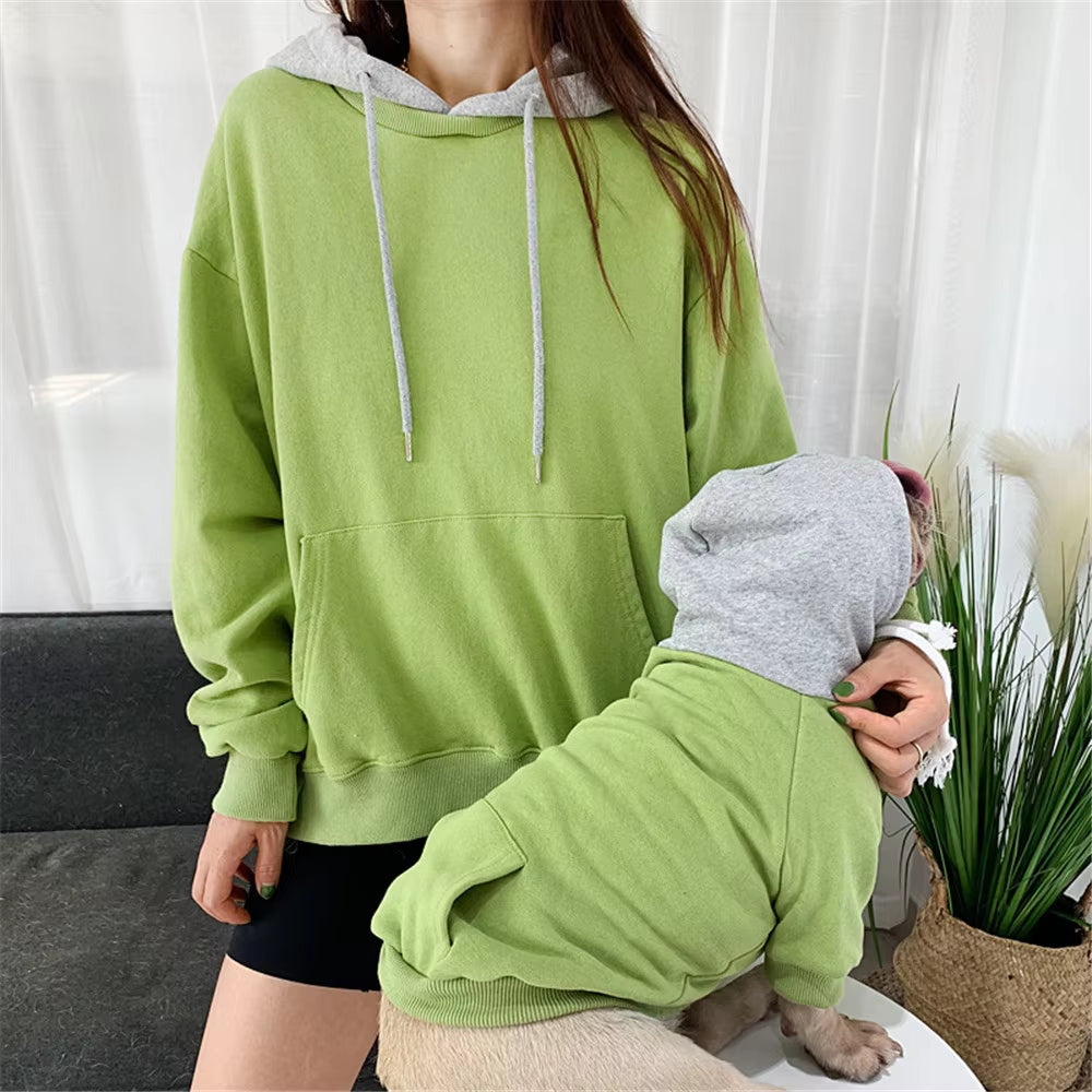 Matching Dog Hoodies