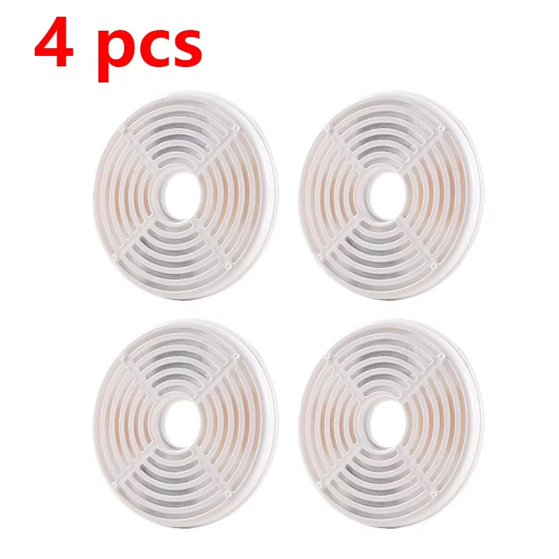 Pet Activated Carbon Filter round Filter Replacement for Cat Water Drinking Fountain 2L Cat Dog Water Dispenser Accessories