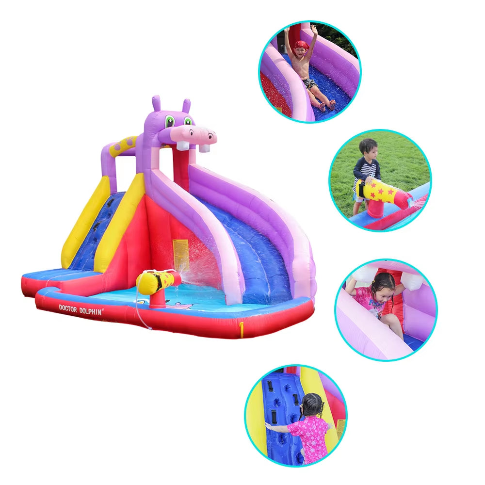 Home Use Indoor Outdoor Child Jumping House Inflatable Pool Water Slide Bounce House Combo Bouncy Castle Air Bounce Playground