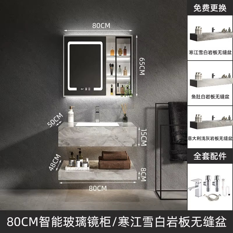 Nordic Luxury Bathroom Cabinets Space Saver Vintage Bathroom Cabinets Floor Shelf under Sink Armario De Baño Home Furniture