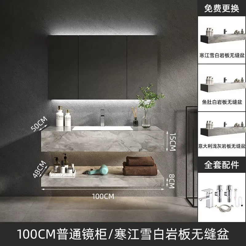 Nordic Luxury Bathroom Cabinets Space Saver Vintage Bathroom Cabinets Floor Shelf under Sink Armario De Baño Home Furniture