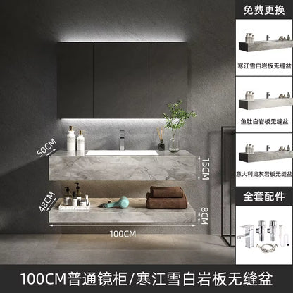 Nordic Luxury Bathroom Cabinets Space Saver Vintage Bathroom Cabinets Floor Shelf under Sink Armario De Baño Home Furniture