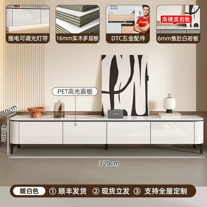 Floating Tv Cabinet Entertainment Center Fireplace Stand Living Room Farmhouse Tables Rooms Movable Organizador Furniture Unit