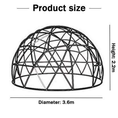 3.6M TPU Transparent Clear Bubble Dome Tent / Outdoor Event Party Camping Cafe Dining Plastic PVC Garden Igloo Dome Tent Luxury