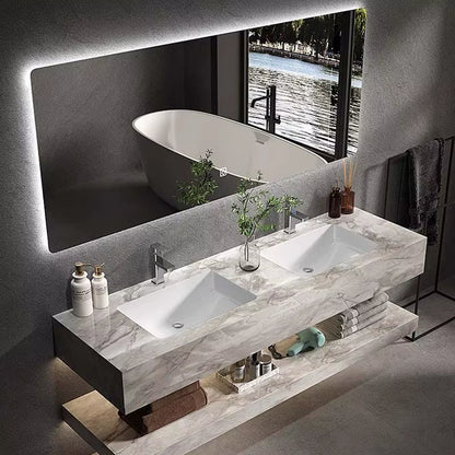 Nordic Luxury Bathroom Cabinets Space Saver Vintage Bathroom Cabinets Floor Shelf under Sink Armario De Baño Home Furniture