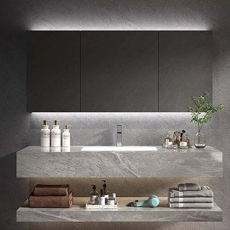 Nordic Luxury Bathroom Cabinets Space Saver Vintage Bathroom Cabinets Floor Shelf under Sink Armario De Baño Home Furniture