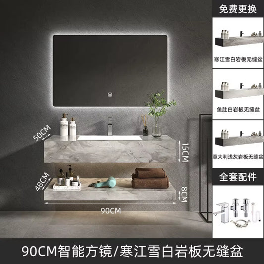 Nordic Luxury Bathroom Cabinets Space Saver Vintage Bathroom Cabinets Floor Shelf under Sink Armario De Baño Home Furniture
